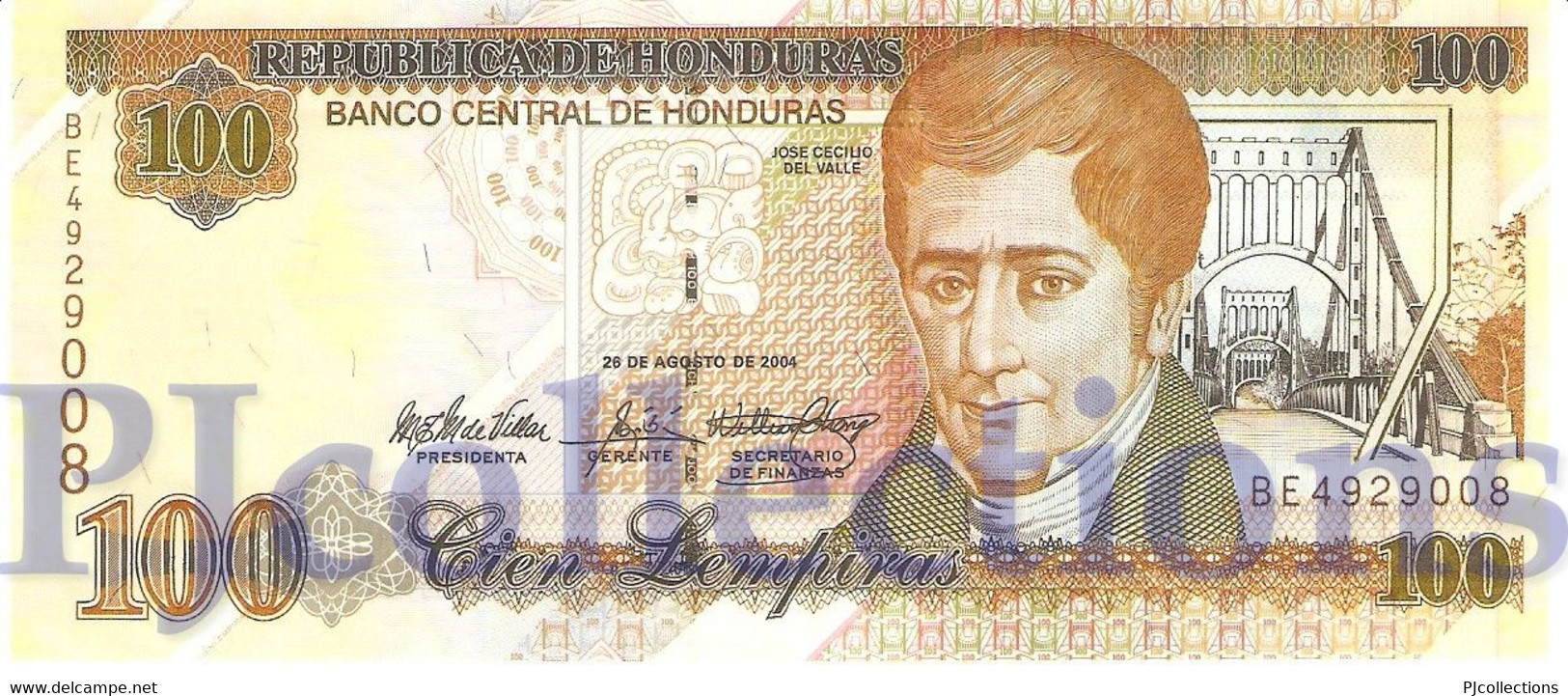 HONDURAS 100 LEMPIRAS 2004 PICK 77g UNC - Honduras