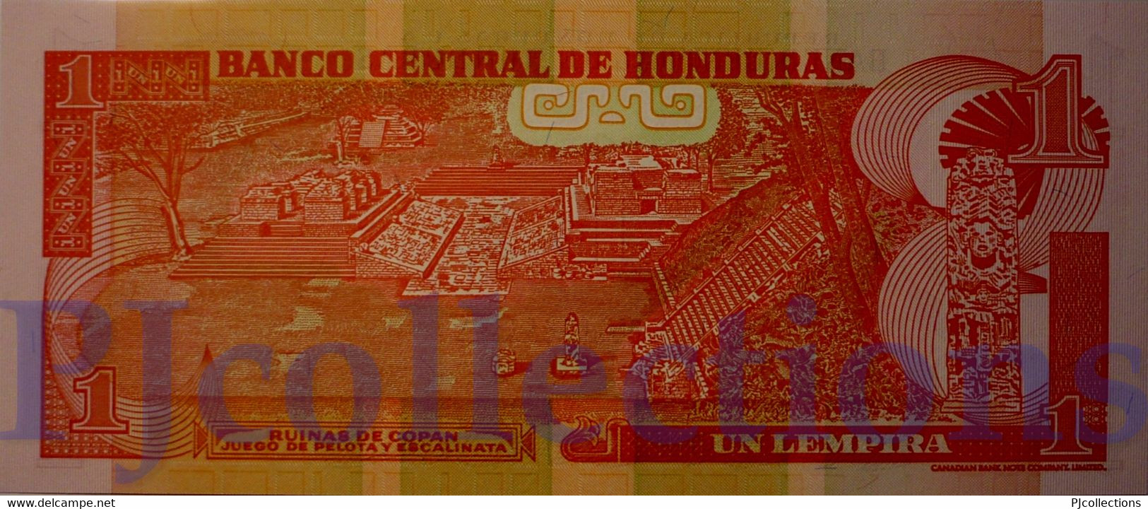 HONDURAS 1 LEMPIRA 2000 PICK 84a UNC - Honduras