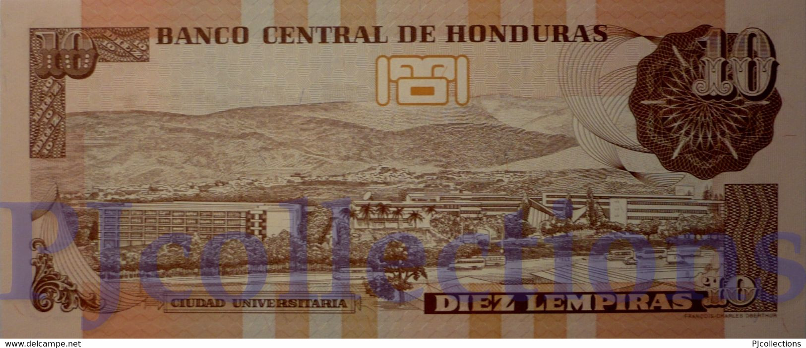 HONDURAS 10 LEMPIRAS 2003 PICK 86b UNC - Honduras