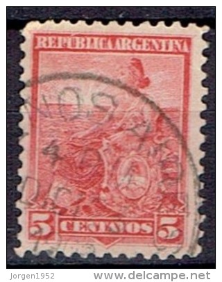 ARGENTINA #  STAMPS FROM YEAR 1899  STANLEY GIBBONS 226 - Oblitérés