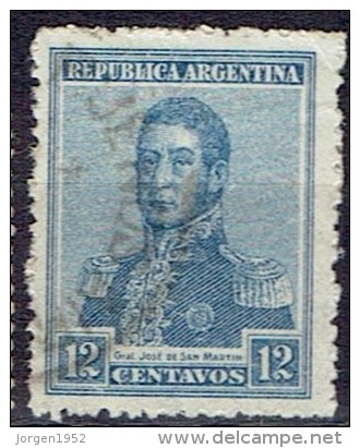 ARGENTINA #  STAMPS FROM YEAR 1916  STANLEY GIBBONS 424 - Oblitérés