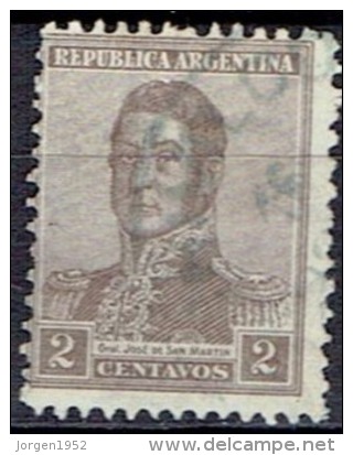 ARGENTINA #  STAMPS FROM YEAR 1916  STANLEY GIBBONS 452A - Oblitérés
