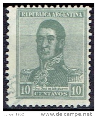 ARGENTINA #  STAMPS FROM YEAR 1916  STANLEY GIBBONS 439A - Gebruikt