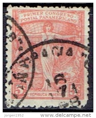 ARGENTINA #  STAMPS FROM YEAR 1916  STANLEY GIBBONS 511A - Gebruikt