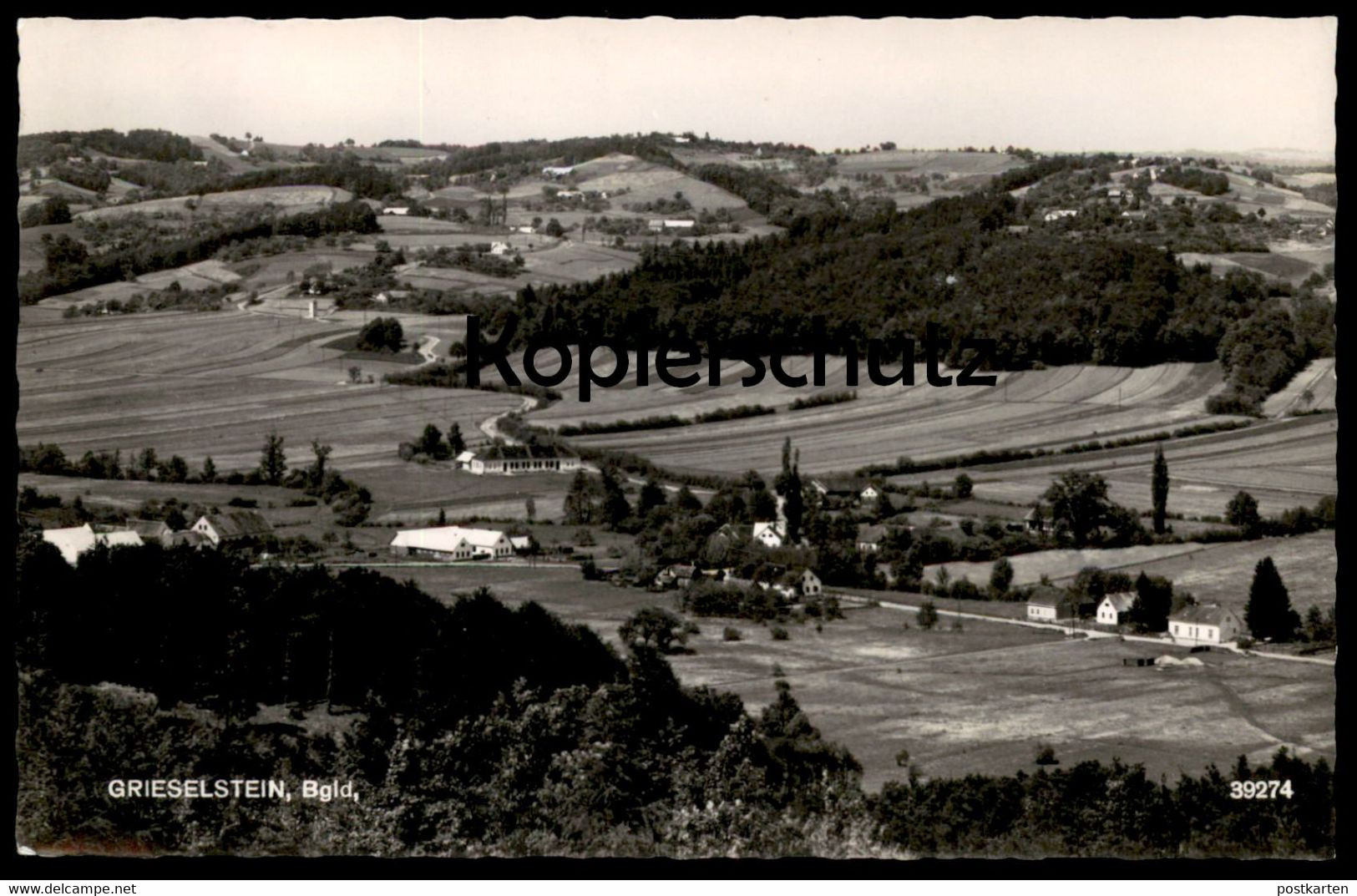 ÄLTERE POSTKARTE GRIESELSTEIN BEI JENNERSDORF BURGENLAND Köröstyen Österreich Austria Autriche Ansichtskarte AK Postcard - Jennersdorf