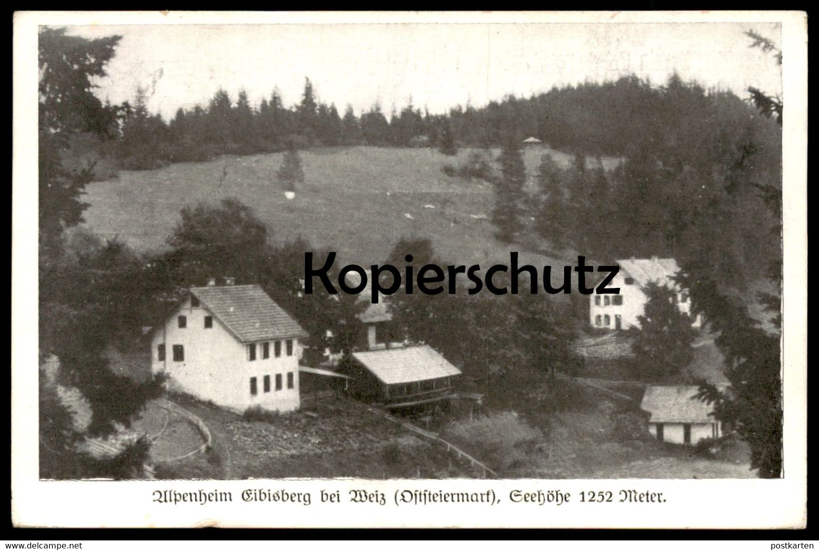 ALTE POSTKARTE ALPENHEIM EIBISBERG BEI WEIZ St. Kathrein Steiermark Österreich Austria Autriche Postcard Ansichtskarte - Weiz