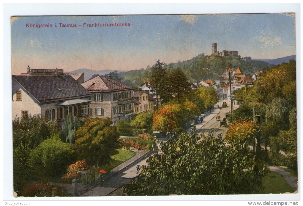 Königstein Im Taunus, Frankfurterstrasse, Verlag Franz Hayer Nr 3319 - Koenigstein