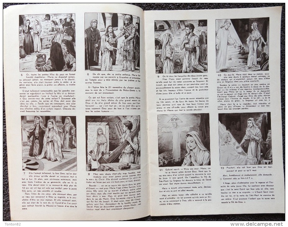 Agnès Richomme - La Belle Vie De Notre-Dame - Éditions Fleurus - ( 1949 ) . - Religion