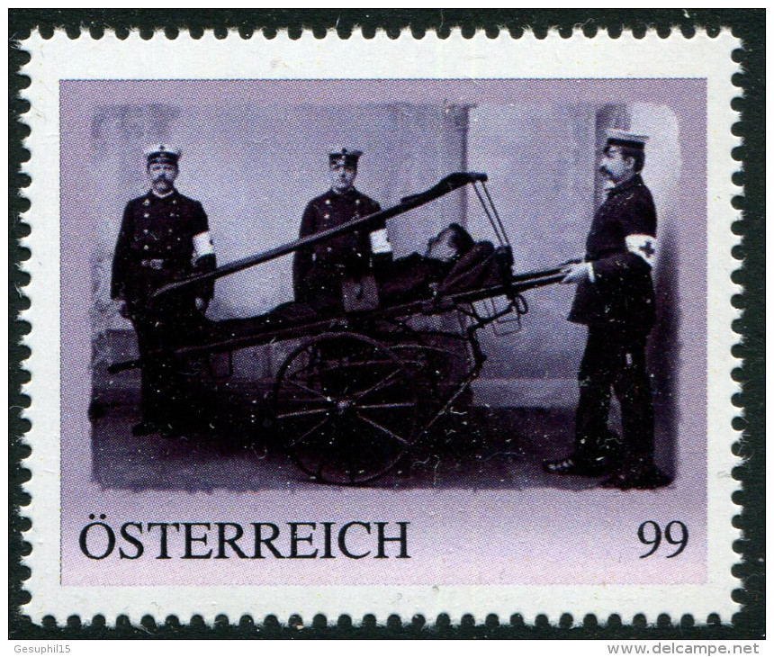 ÖSTERREICH / 8111599 / Rot Kreuz Transport Um 1900 / Postfrisch / ** - Francobolli Personalizzati