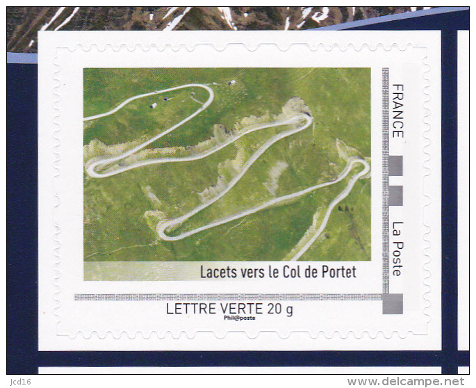 FRANCE Lacets Vers Le Col Portet Les Pyrénées COLLECTOR Entre Ciel Et Terre Lettre Verte 20g Neuf ** - Collectors
