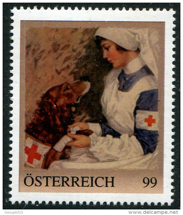 ÖSTERREICH / 8110588 / Rot Kreuz Schwester / Postfrisch / ** / MNH - Personalisierte Briefmarken