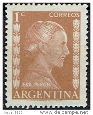 ARGENTINA #  STAMPS FROM YEAR 1952 STANLEY GIBBONS 834 - Neufs
