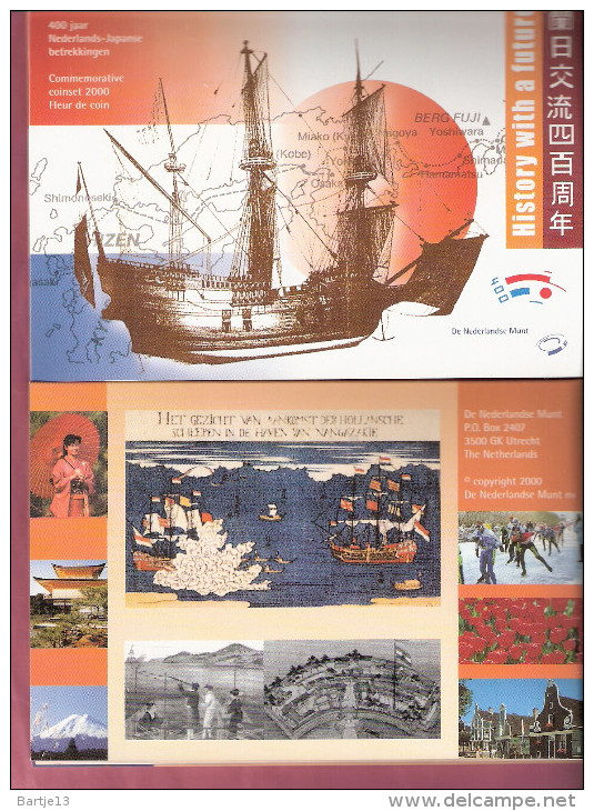 NEDERLAND THEMASET 400 JAAR NEDERLAND-JAPAN 1600-2000 - Handelswährungen