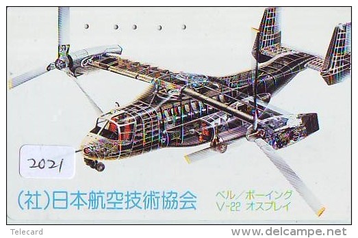 Télécarte Japon *    (2021) Japan Phonecard Airplane * Flugzeug Avion * AVION * AIRLINES * - Flugzeuge