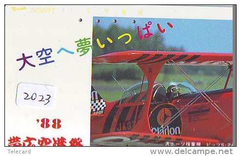 Télécarte Japon *  CLARION  (2023) Japan Phonecard Airplane * Flugzeug Avion * AVION * AIRLINES * - Flugzeuge