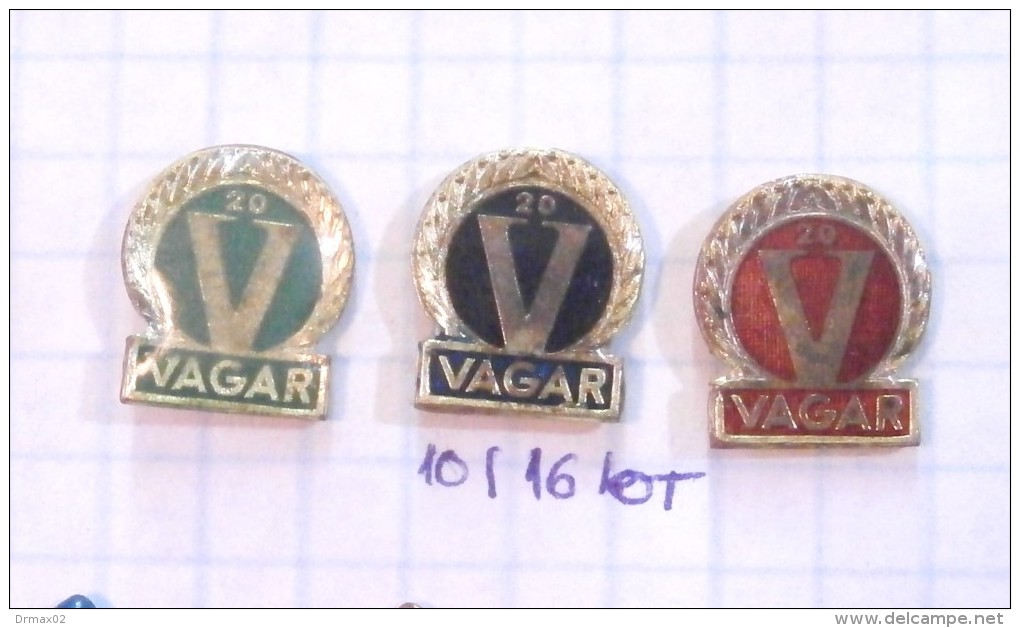 VAGAR Industry Novi Sad (Serbia) Yugoslavia / SCALE Factory, échelle Waage Balance, Libra Weegschaal  / LOT PINS - Lots