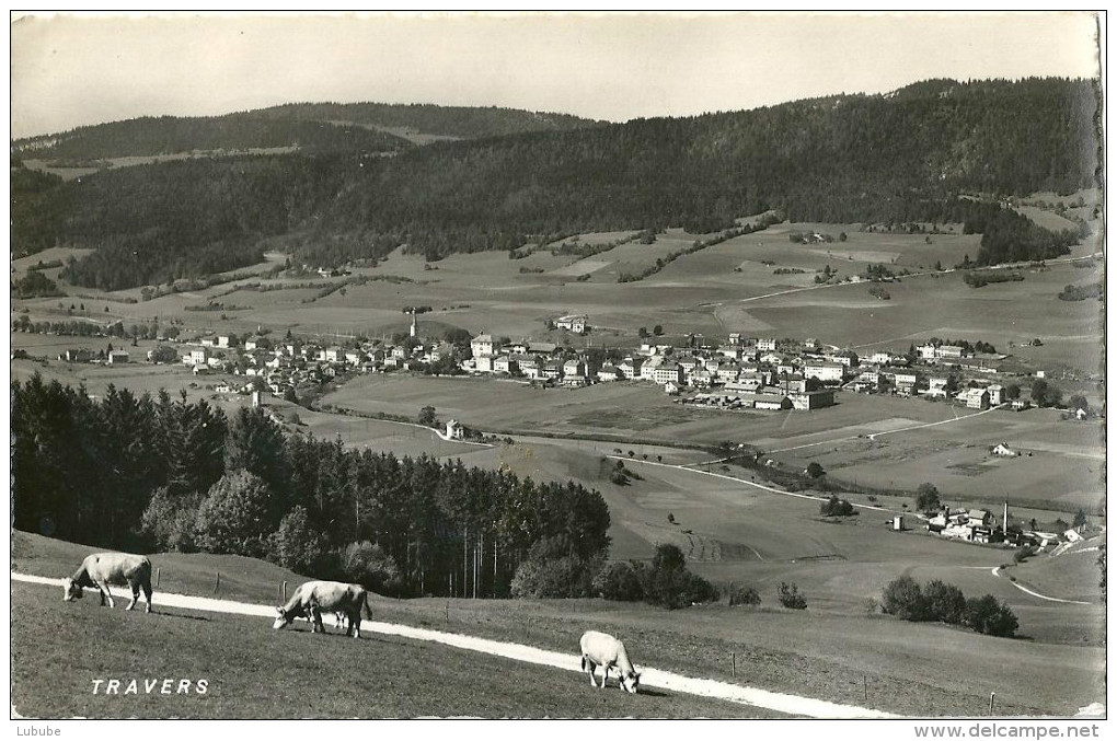 Travers - Dorfansicht              1950 - Travers