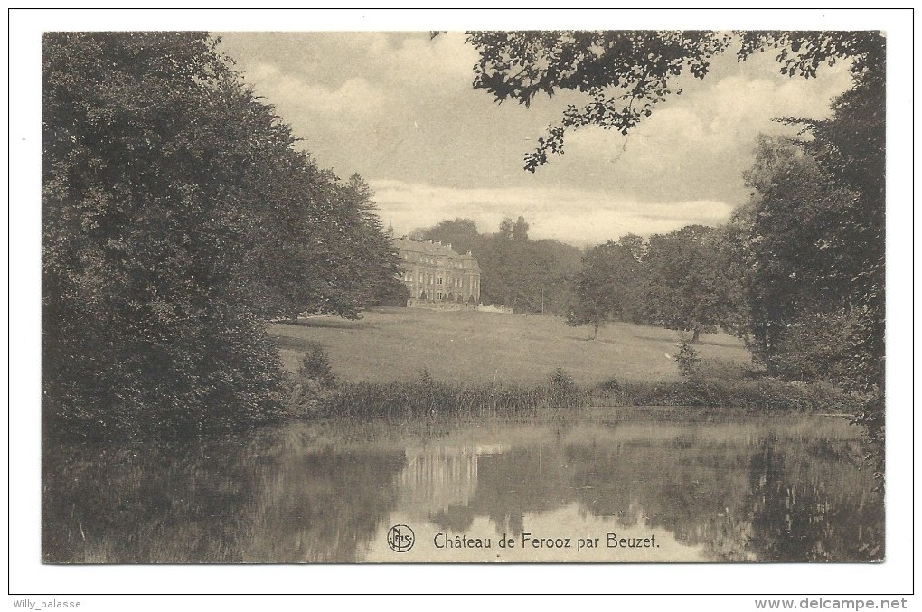 CPA - Château De FEROOZ Par BEUZET - Cachet Relais 1927   // - Gembloux