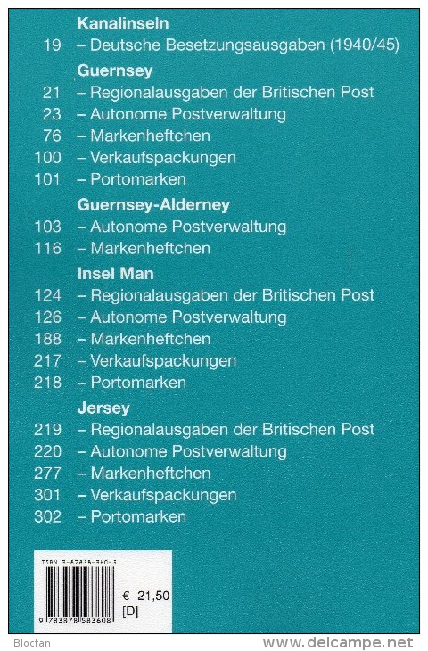 Spezial Katalog 2003 Neu 22€ MICHEL Kanal-Inseln Guernsey Man Jersey Stamps Special Catalogues Of Isle Of Great Britain - Gran Bretagna