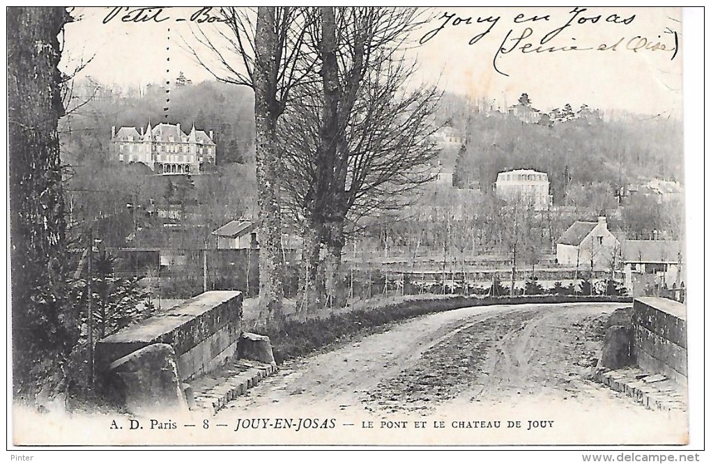 JOUY EN JOSAS - Le Pont Et Le Château De Jouy - Jouy En Josas