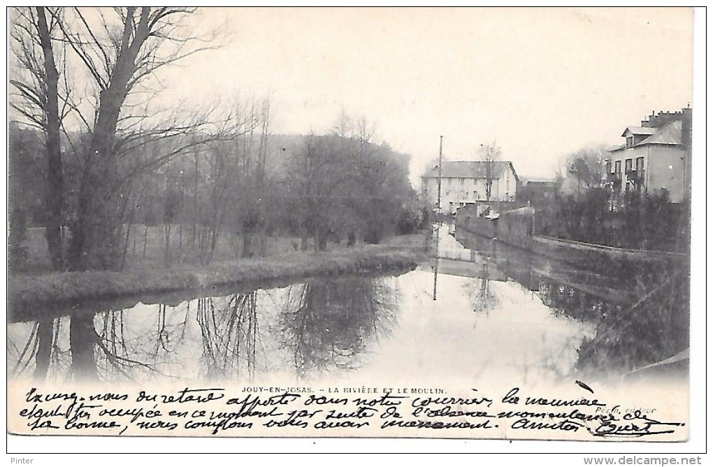 JOUY EN JOSAS - La Rivière Et Le Moulin - Jouy En Josas