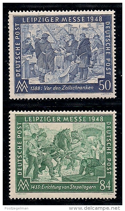 GERMANY, ALLIED OCCUPATION, 1948, Mint Never Hinged Unused Stamp(s) Leipziger Messe, MI 967-968  #13397, - Other & Unclassified