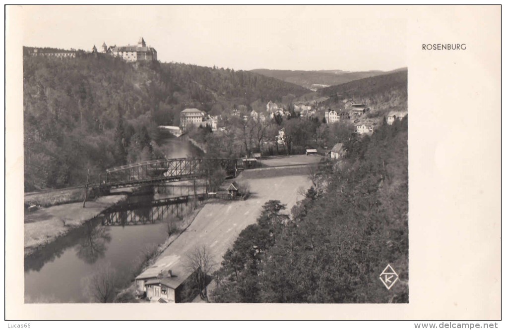 1950 CIRCA ROSEMBURG - Rosenburg