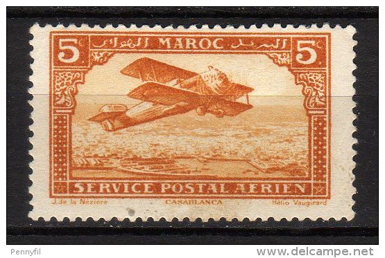 MAROC - 1922/27 Scott# C1 * PA - Aéreo