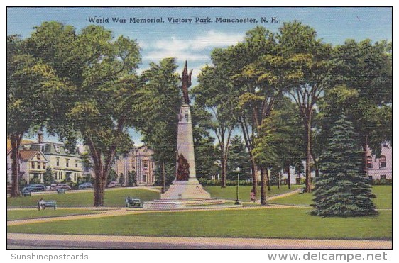 World War Memorial Victory Park Manchester New Hampshire - Manchester