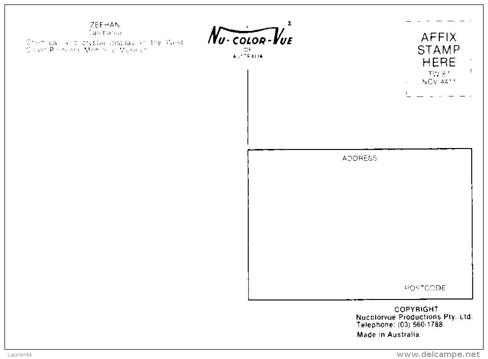 (367) Australia - TAS - Zeehan Mining Museum Stones - Mines