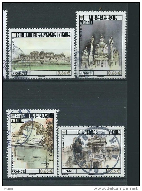 FRANCE OB CACHET ROND YT N° 4853/56 - Gebraucht