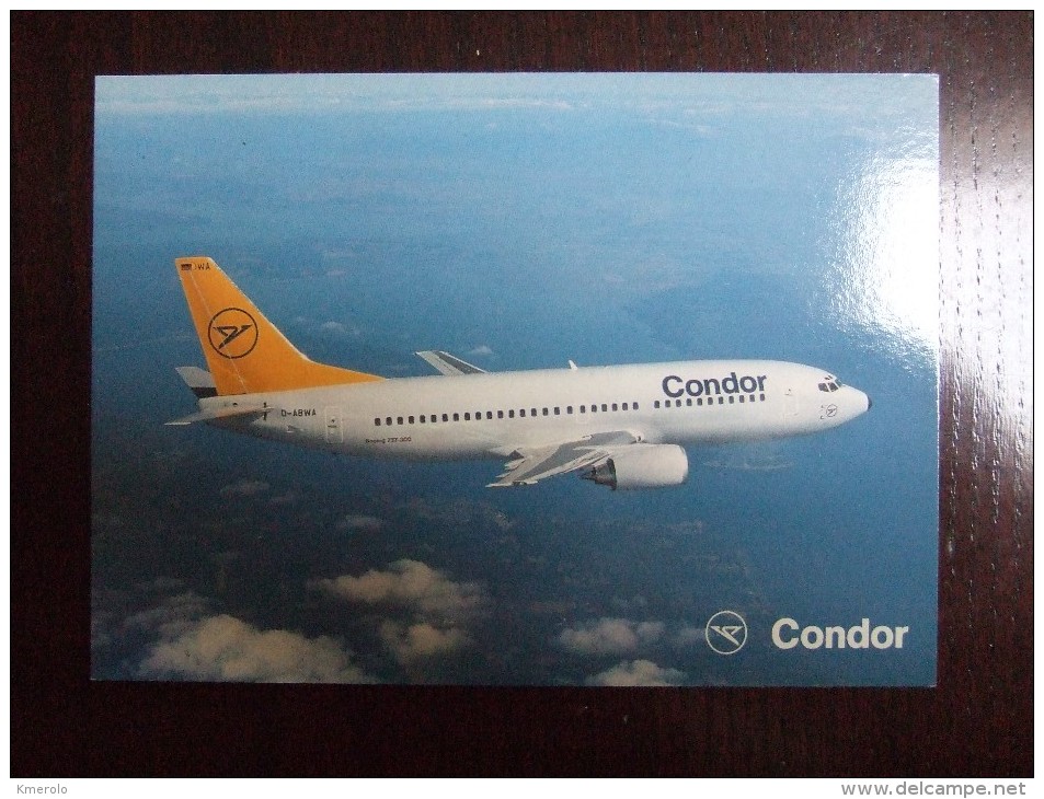 Condor Airlines Carte Postale - 1946-....: Moderne