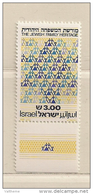 ISRAEL ( D16 - 6925 )   1981  N° YVERT ET TELLIER  N°  798      N** - Nuovi (con Tab)