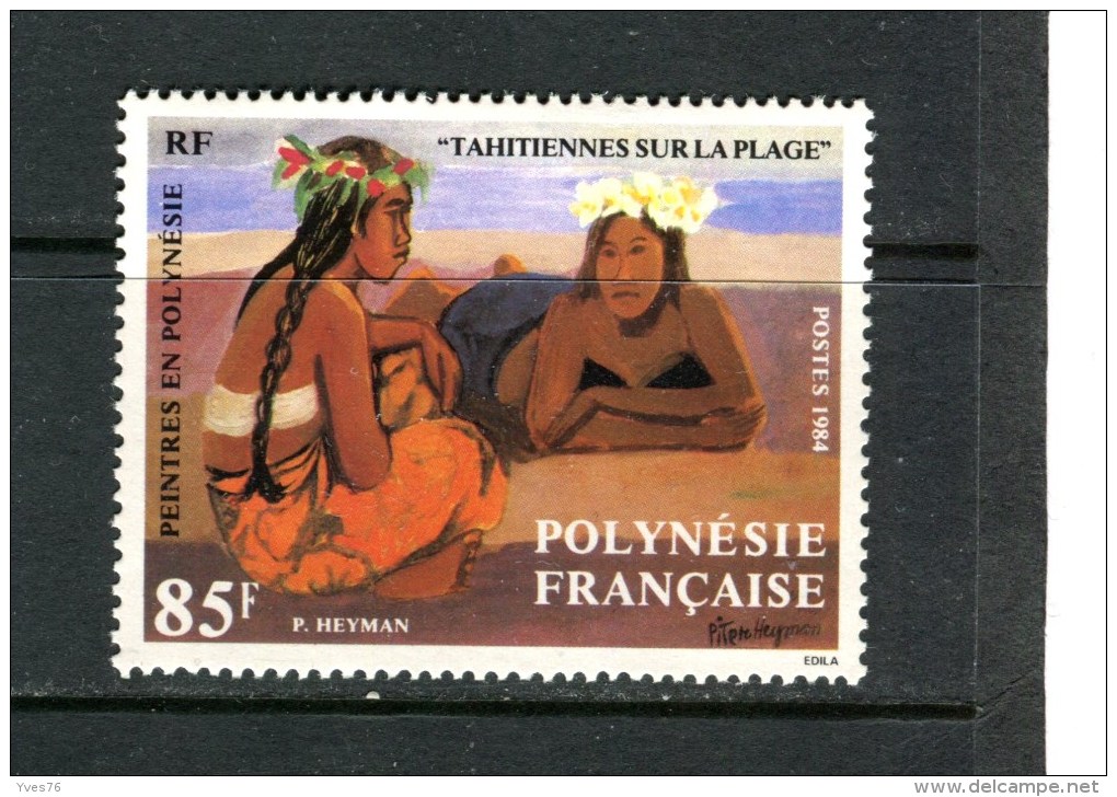 POLYNESIE - Y&T N° 226** - Tableau - Tahitiennes Sur La Plage De P. Heyman - Neufs