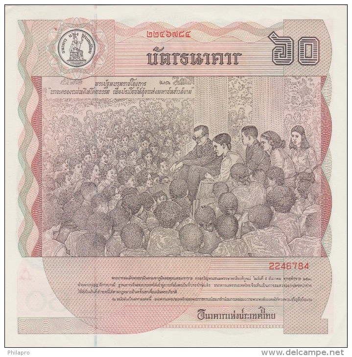 THAILANDE / THAILAND 60 BATH   BANKNOTE   FINE - Tailandia