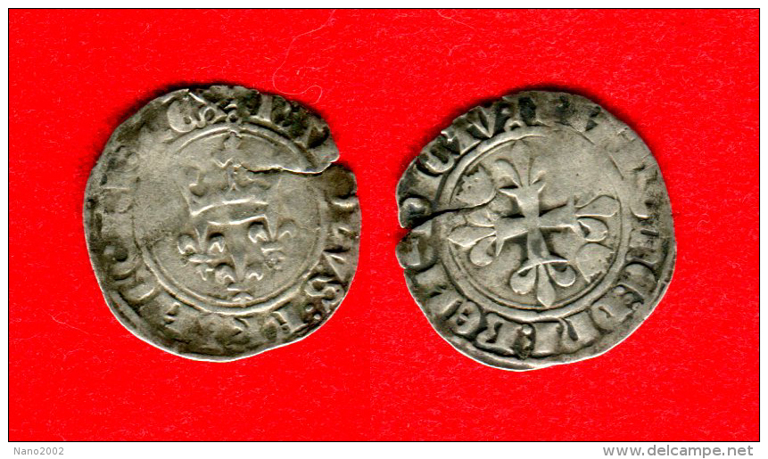 FRANCE - CHARLES VI - FLORETTE - PARIS - 2ème EMISSION - 1380-1422 Charles VI The Beloved