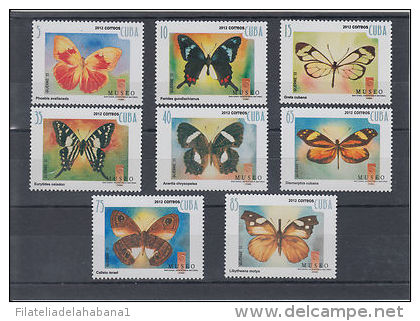 2012.90 CUBA MNH 2012 BUTTERFLIES MARIPOSAS - Neufs