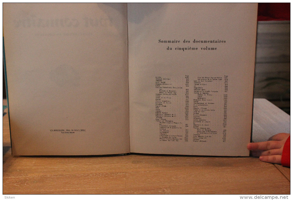 ENCYCLOPEDIE En Couleurs  TOUT CONNAITRE  Vol. V  Arts, Sciences, Histoire, Découvertes, Légendes, Documents ..... - Encyclopédies