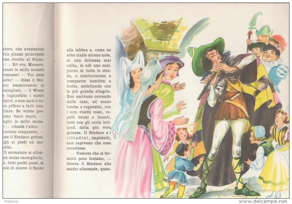 C1750 - Albo Illustrato Gil - Collana Fantasia : IL FLAUTO MAGICO Ed.Boschi Anni '50 - Oud