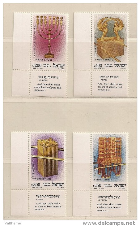 ISRAEL ( D16 - 7056 )   1985  N° YVERT ET TELLIER  N°  950/953    N** - Neufs (avec Tabs)
