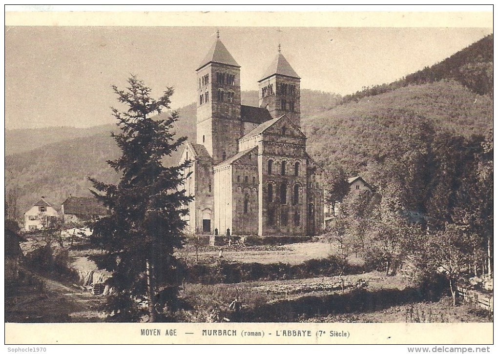 ALSACE - 68 - HAUT RHIN - MURBACH - Abbaye - Murbach