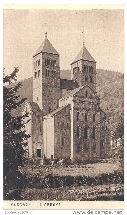 ALSACE - 68 - HAUT RHIN - MURBACH - L'abbaye - Murbach