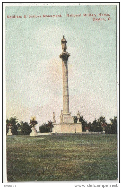 Soldiers & Sailors Monument, National Military Home, Dayton, Ohio - Dayton