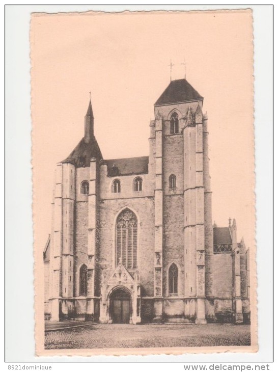 Zout - Leeuw - Léau  - Zoutleeuw - St. Leonarduskerk - Voorgevel - Zoutleeuw