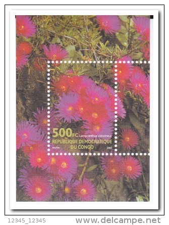 Congo 2002, Postfris MNH, Flowers - Mint/hinged