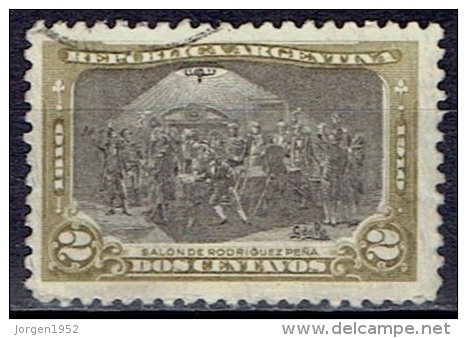 ARGENTINA #  STAMPS FROM YEAR 1910 STANLEY GIBBONS 368 - Oblitérés