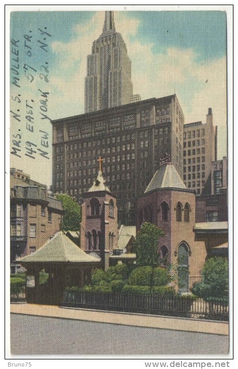 The Little Church Around The Corner, New York City - 1953 - Kirchen