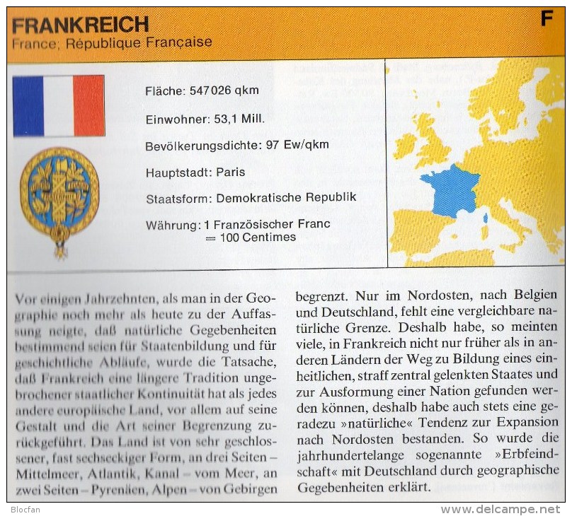 Band 3 Germany-Grenada 1976 Antiquarisch 12€ Länderlexikon Dominica Ecuador Fiji Gabun Ghana Lexika Country Of The World - Finlandia