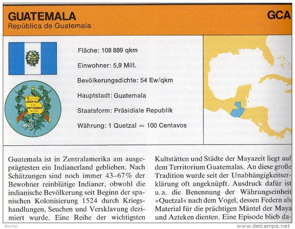 Band 3 Germany-Grenada 1976 antiquarisch 12€ Länderlexikon Dominica Ecuador Fiji Gabun Ghana Lexika country of the world