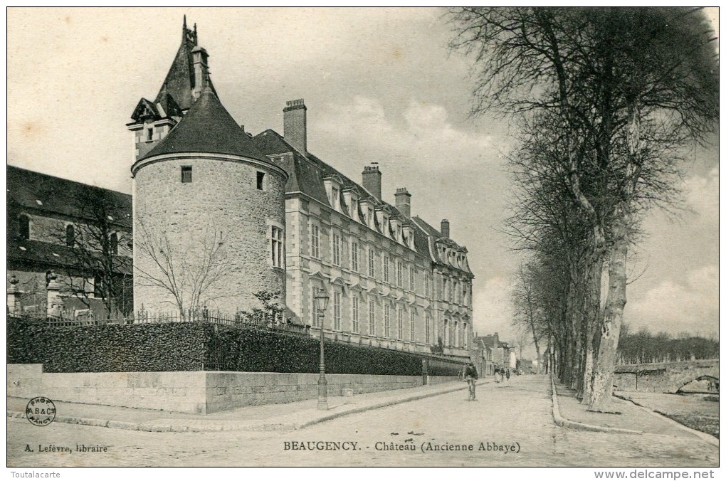 CPA 45 BEAUGENCY CHATEAU (ANCIENNE ABBAYE ) - Beaugency